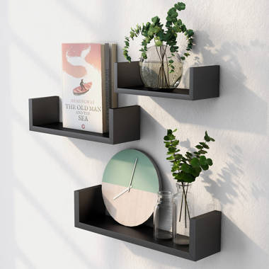 Zipcode Design Wickes 3 Piece Floating Shelf Reviews Wayfair